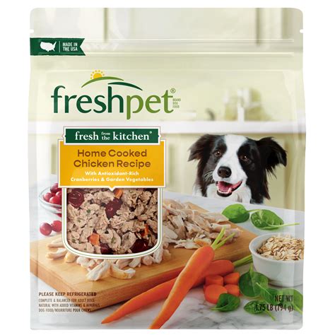 Freshpet Dog Food Home Cooked Chicken Recipe